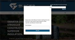 Desktop Screenshot of glaciercoolers.com